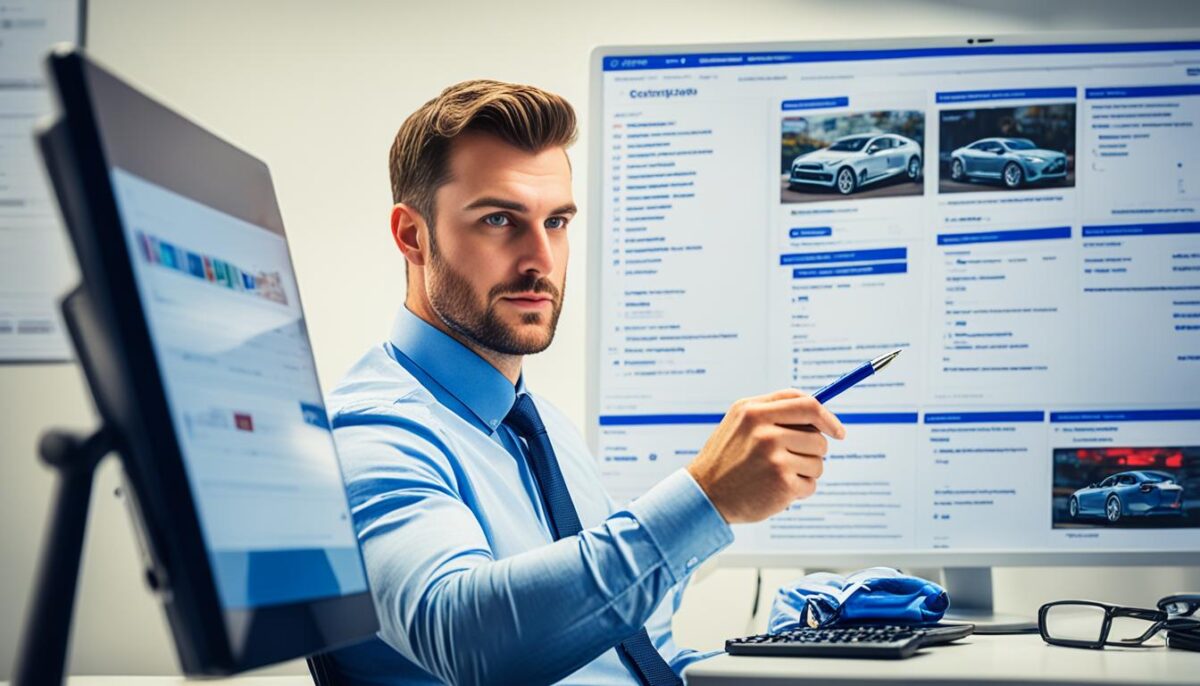 researching online car auctions